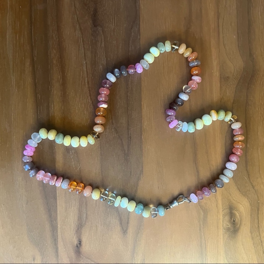 Encirkled Jewelry gemstone necklace multicolor